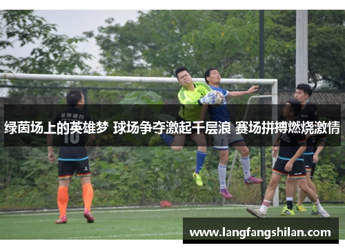 绿茵场上的英雄梦 球场争夺激起千层浪 赛场拼搏燃烧激情